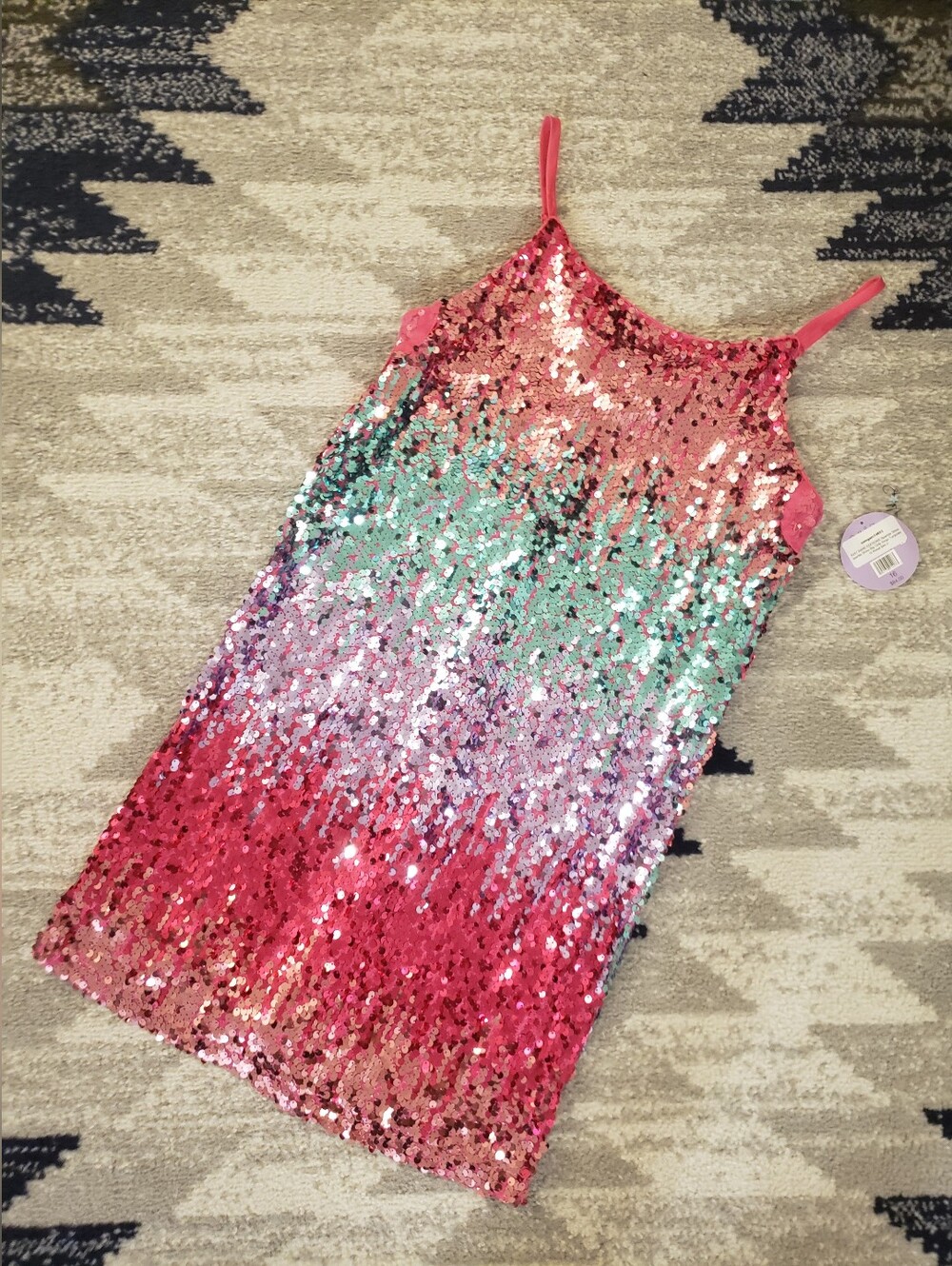 NWT Sparkle And Shine Sequin Dress Size 16 (Big Girls)